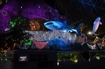 アクアイルミリウム 4Fアクアミュージアム 甚平鮫ライトアップ横浜八景島.jpg